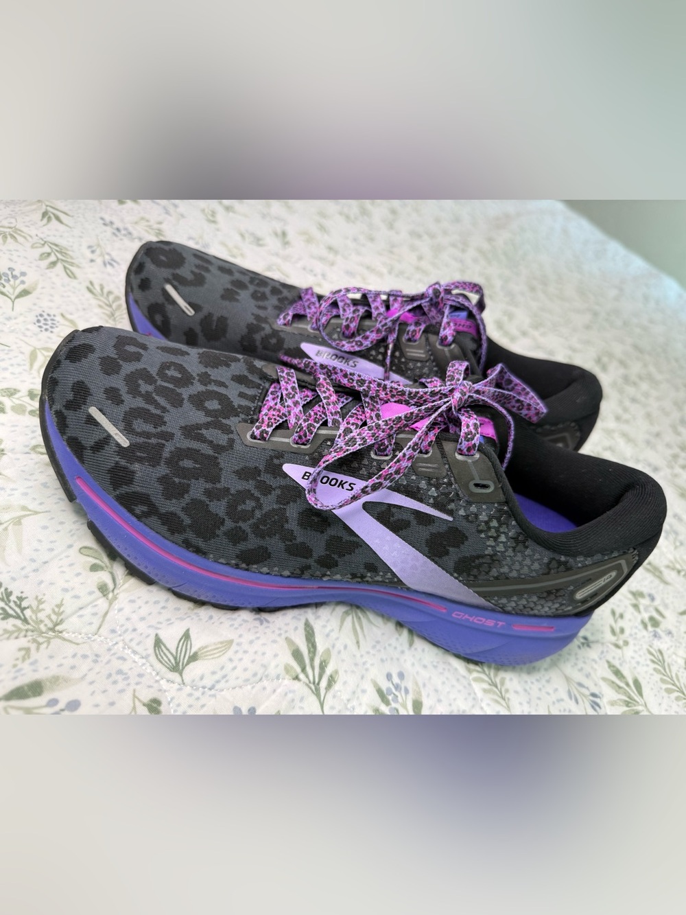 Brooks Ghost 14 Women’s Running Shoes/Sneakers (Electric Cheetah) Size 9.5